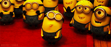 小黃人前排吃瓜侃娛樂,揭秘娛樂圈幕后趣事